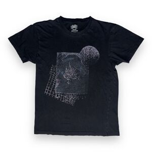 Vapor95 Vaporwave Black Graphic Tee Glitch Art, Retro Tech, Made in LA - USA
